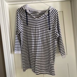 Christopher and banks 3/4 sleeve shirt